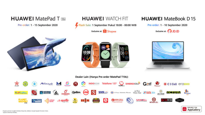 Perangkat Huawei terbaru