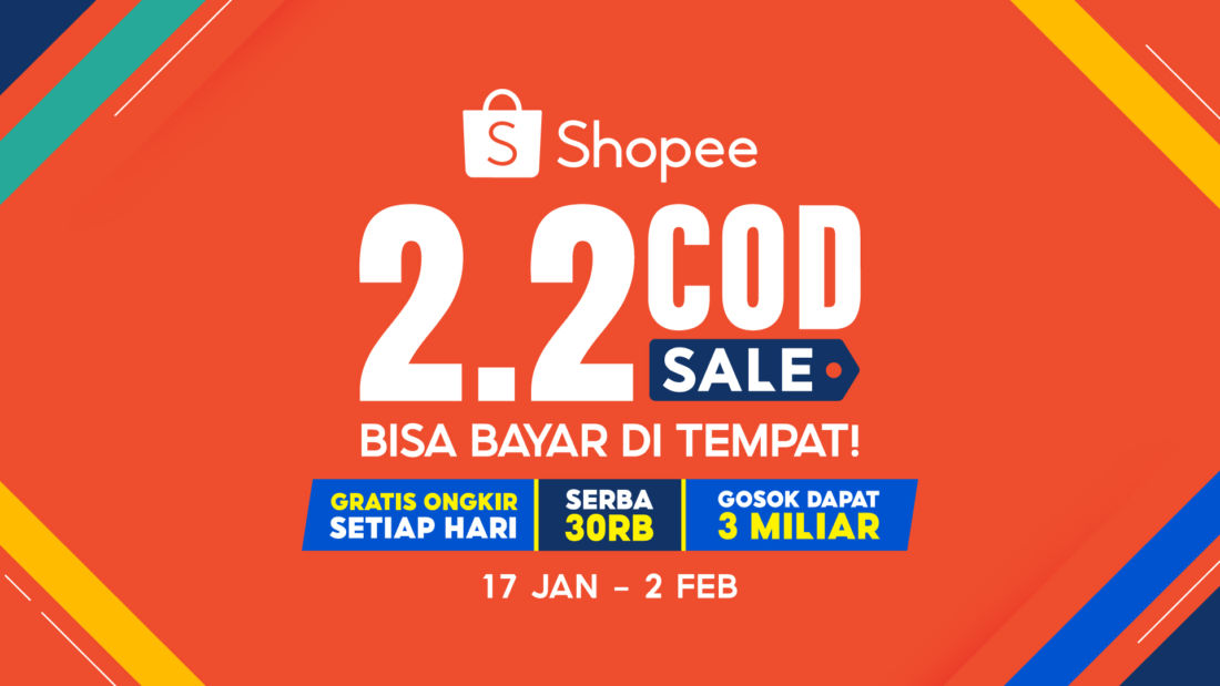 Shopee 2.2 COD Sale