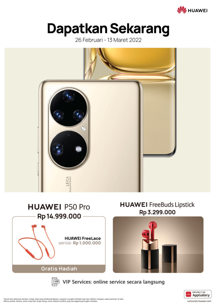 Huawei P50 Pro Indonesia