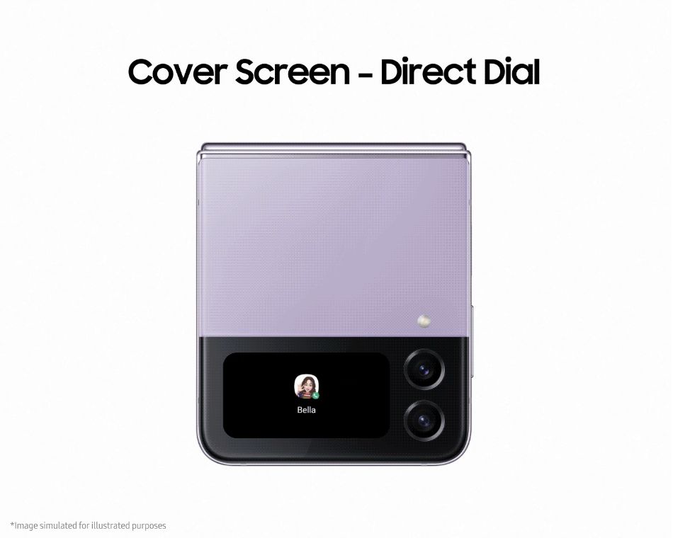 Cover Screen Galaxy Z Flip4 5G 