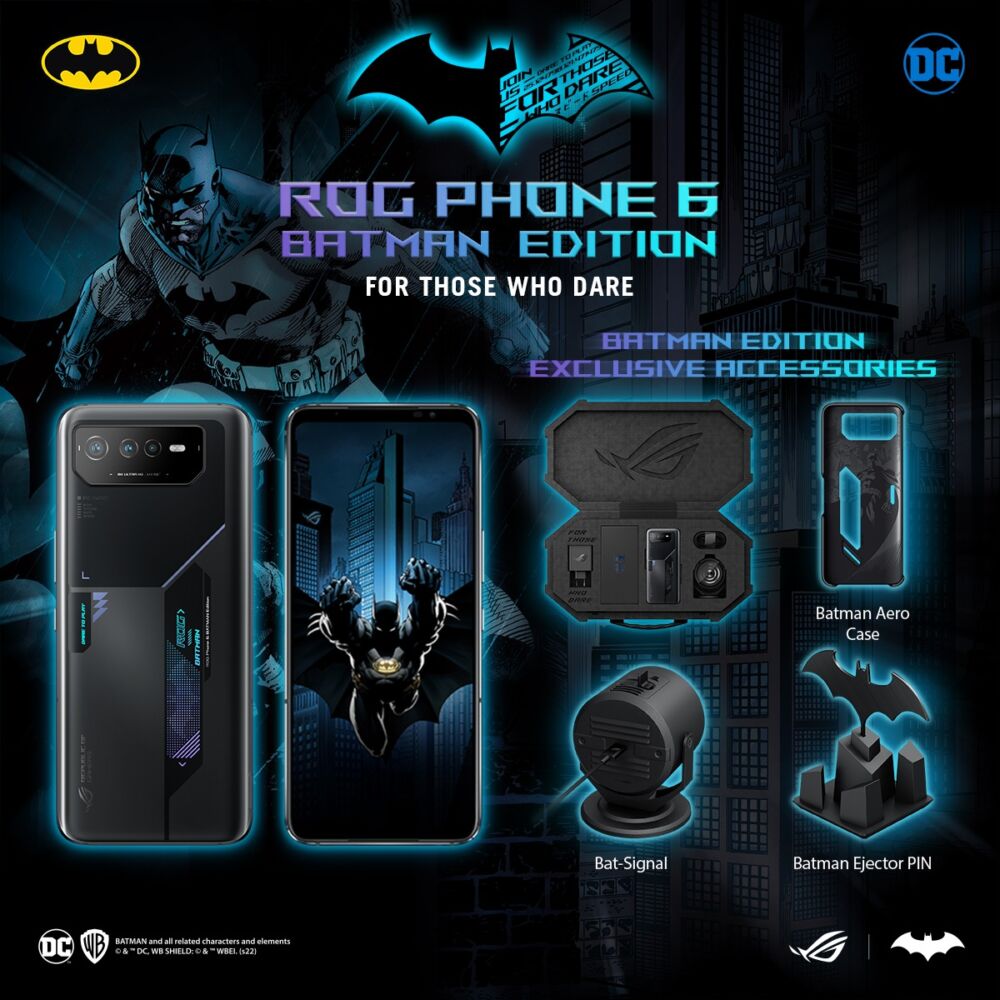 ASUS ROG Phone 6 BATMAN Edition