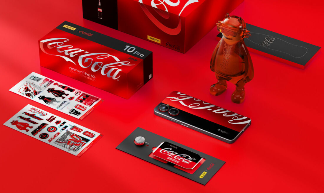 realme 10 Pro Edisi Coca Cola