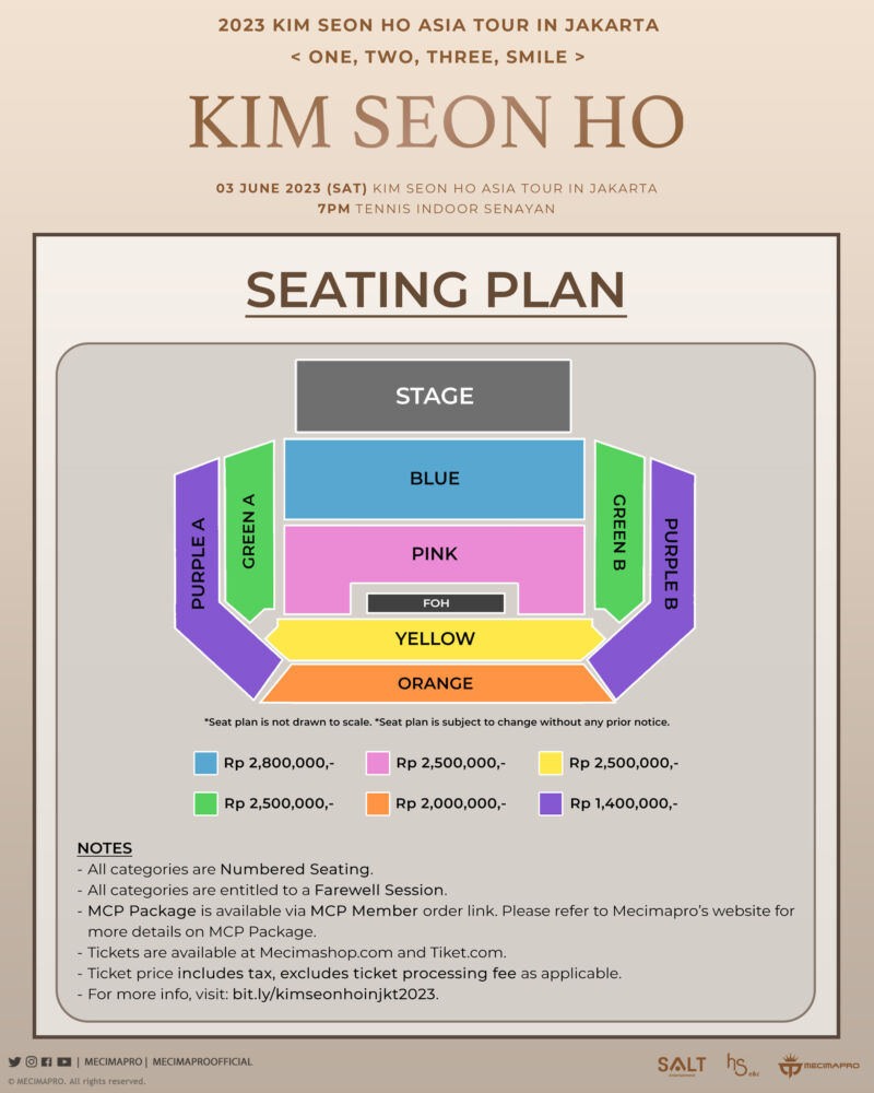Tiket Kim Seon Ho Asia Tour
