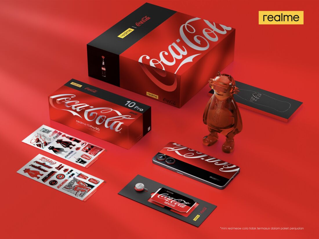 realme 10 Pro 5G Edisi Coca Cola